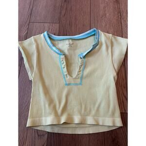 Urban outfitters seamless go for gold top